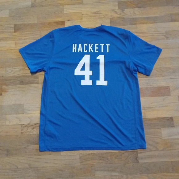 Nike UK Kentucky Wildcats NCAA Graphic Nike Tee #41 Hackett XL - Picture 5 of 6